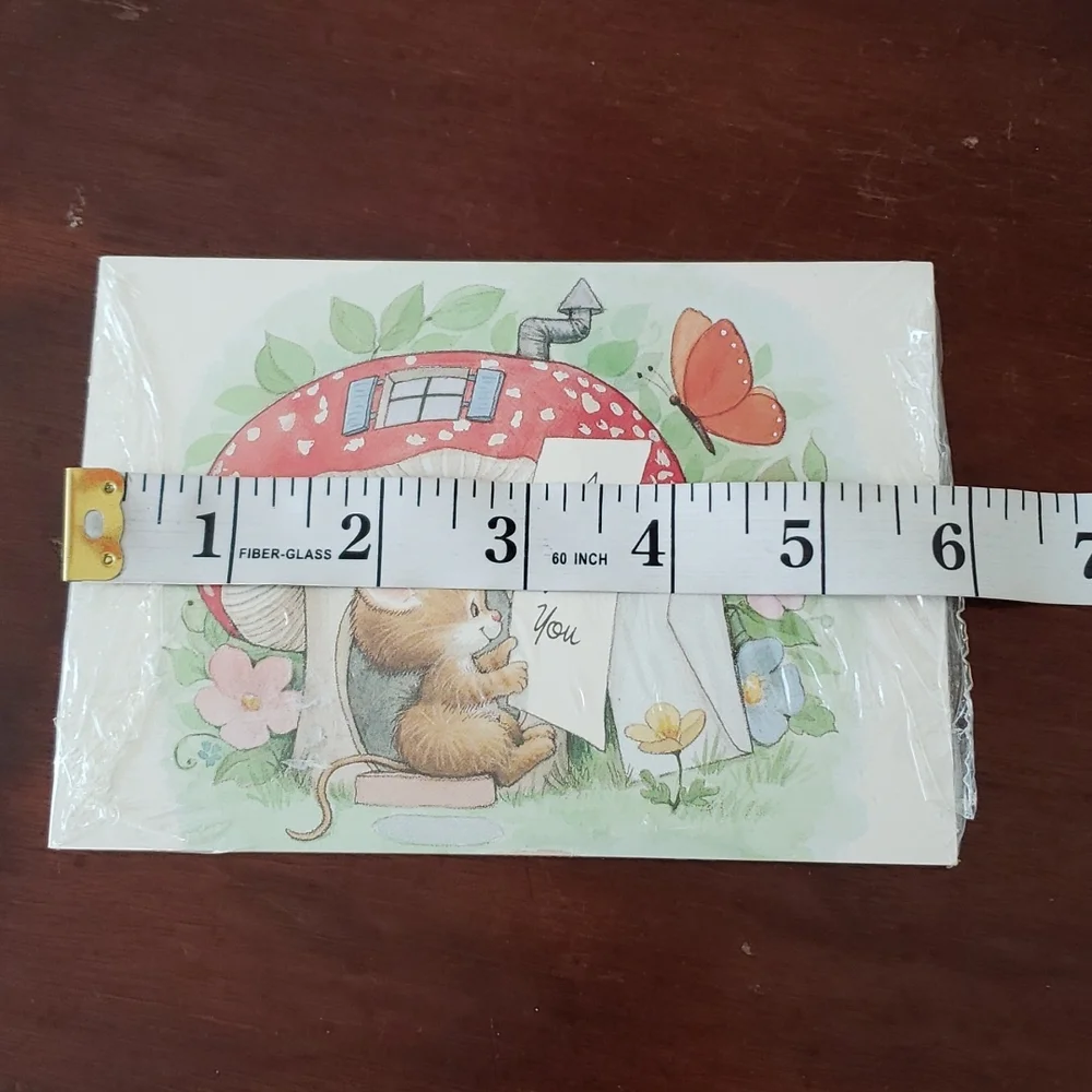 NWT 1988 Current Mouse & Mushroom Post Cards